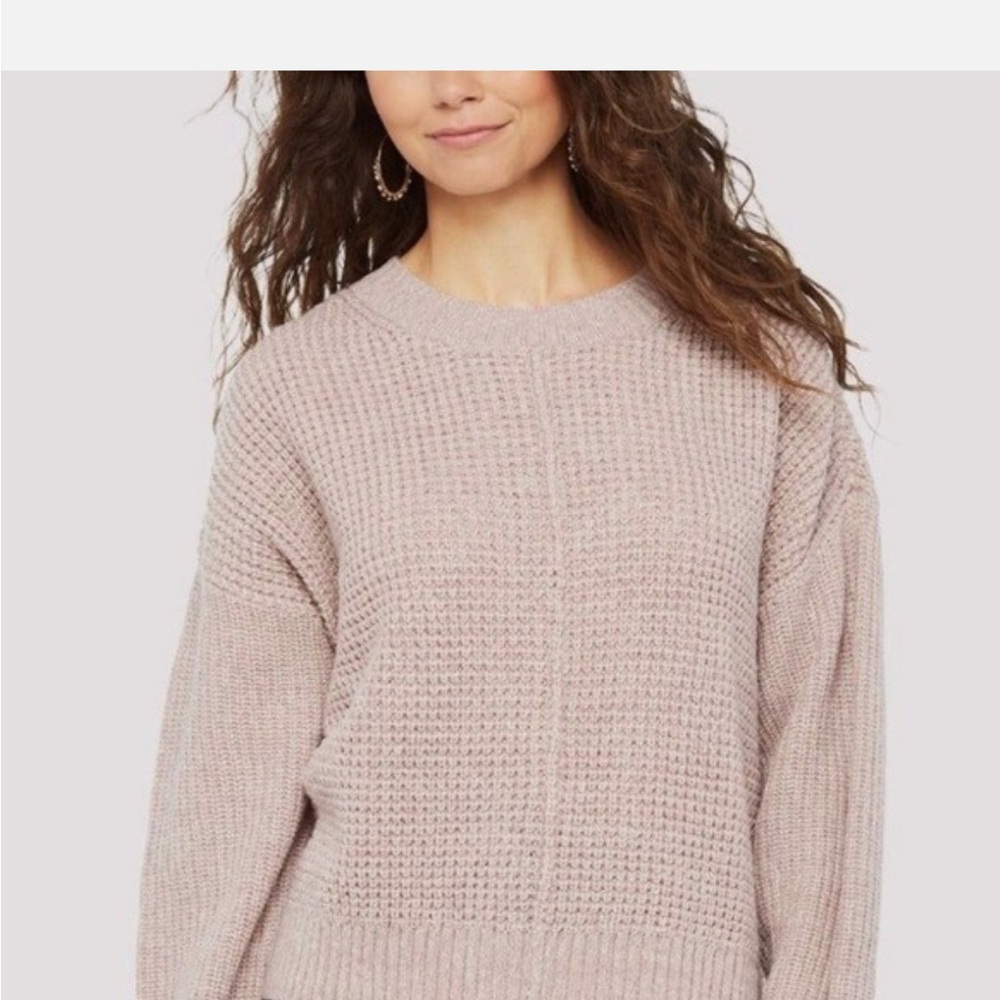 Sanctuary Sorry Not Sorry Blush Sweater Size Small